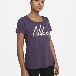 “NWT" NIKE DRi-FIT‎ Women's Purple Standard Fit Tee- Size Small